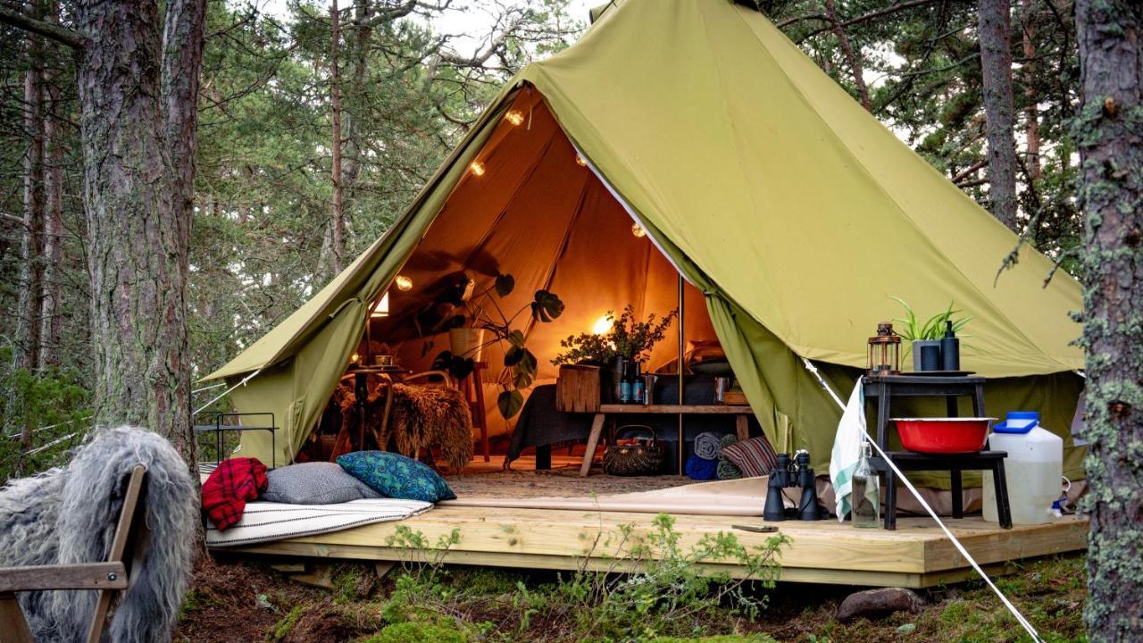 Braennskaer Cottages & Glamping 파르가스 외부 사진