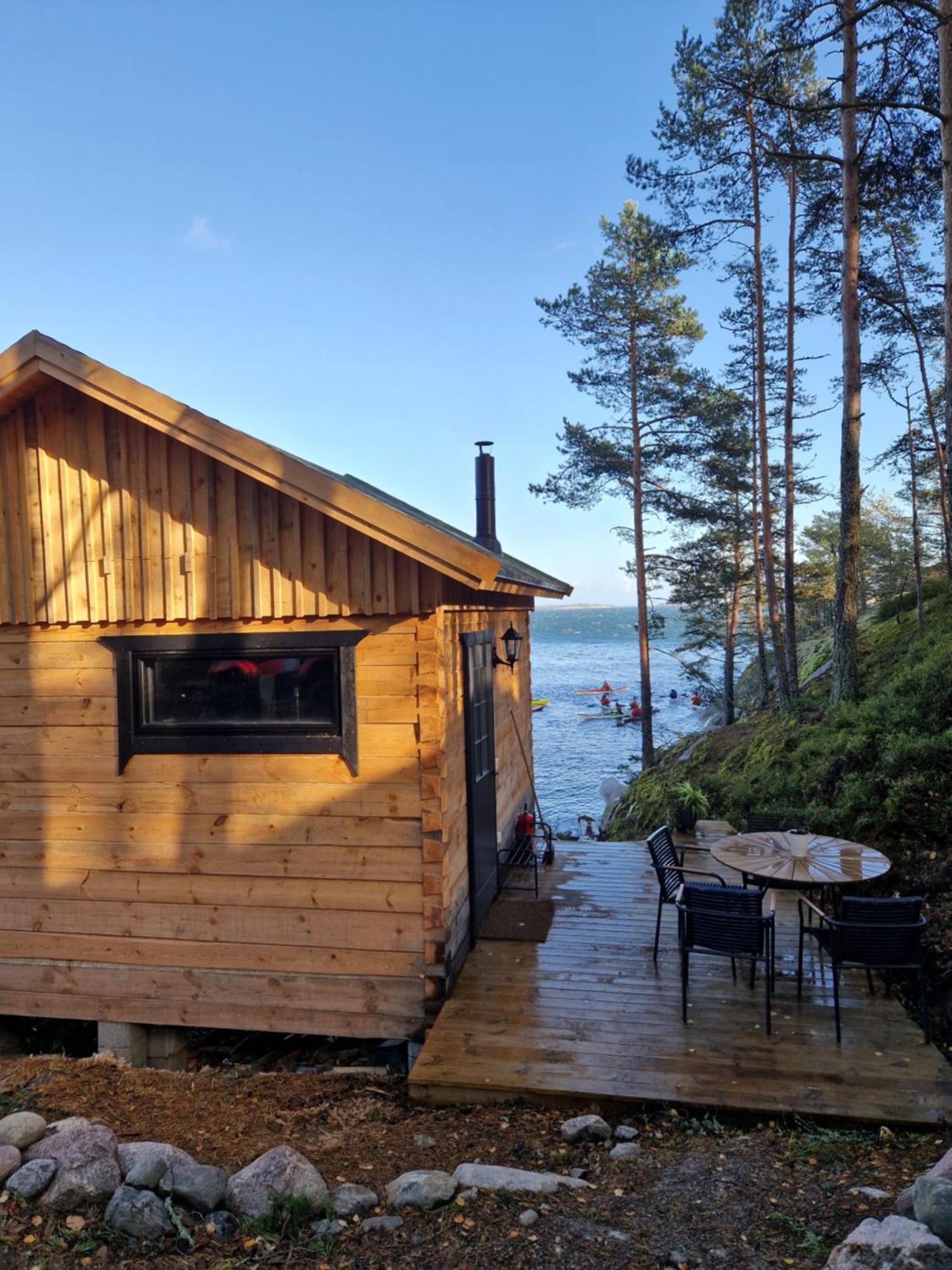 Braennskaer Cottages & Glamping 파르가스 외부 사진