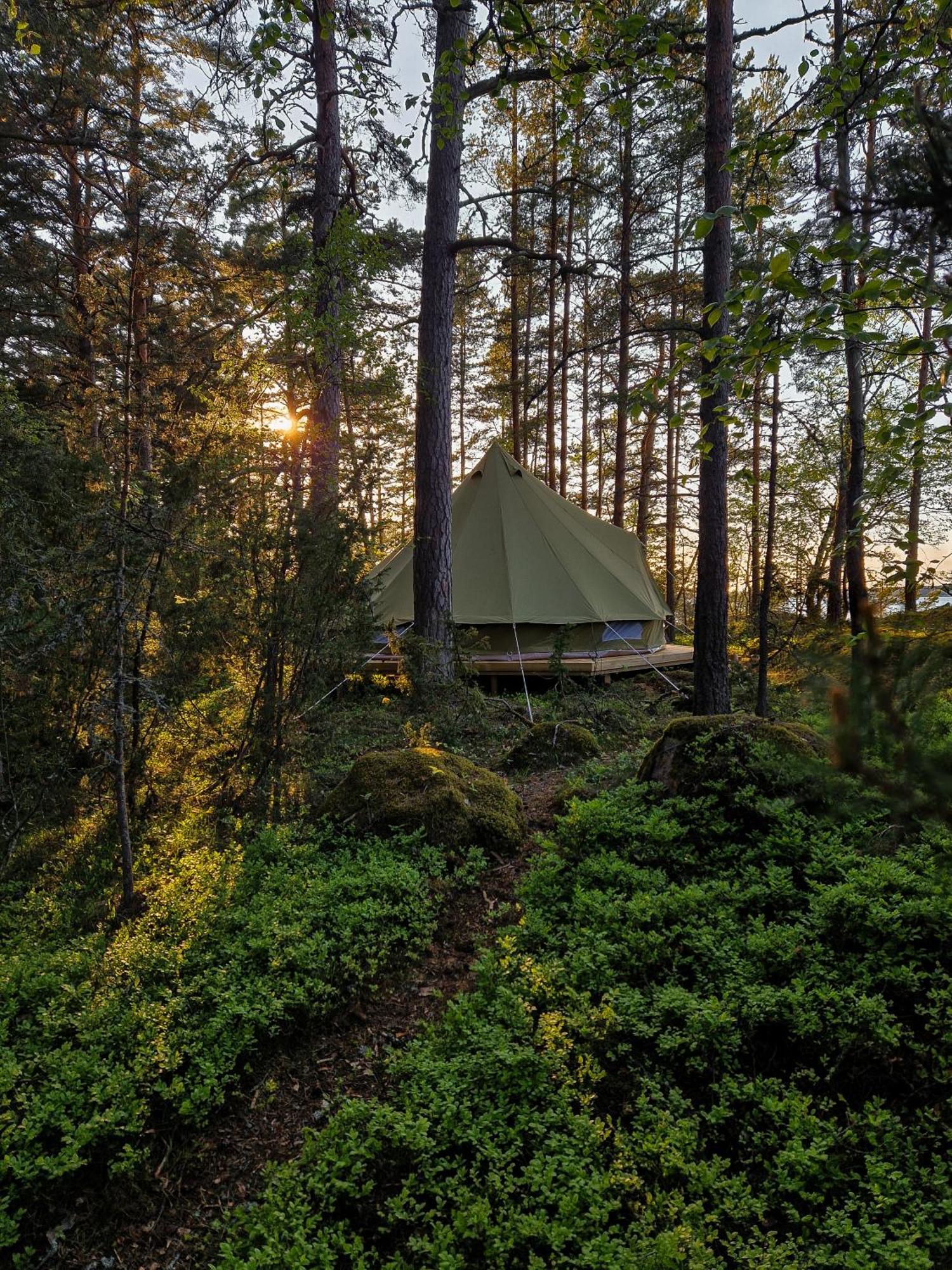 Braennskaer Cottages & Glamping 파르가스 외부 사진