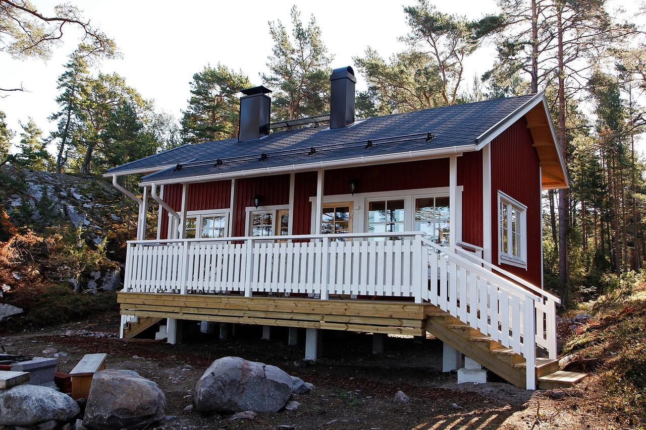 Braennskaer Cottages & Glamping 파르가스 외부 사진